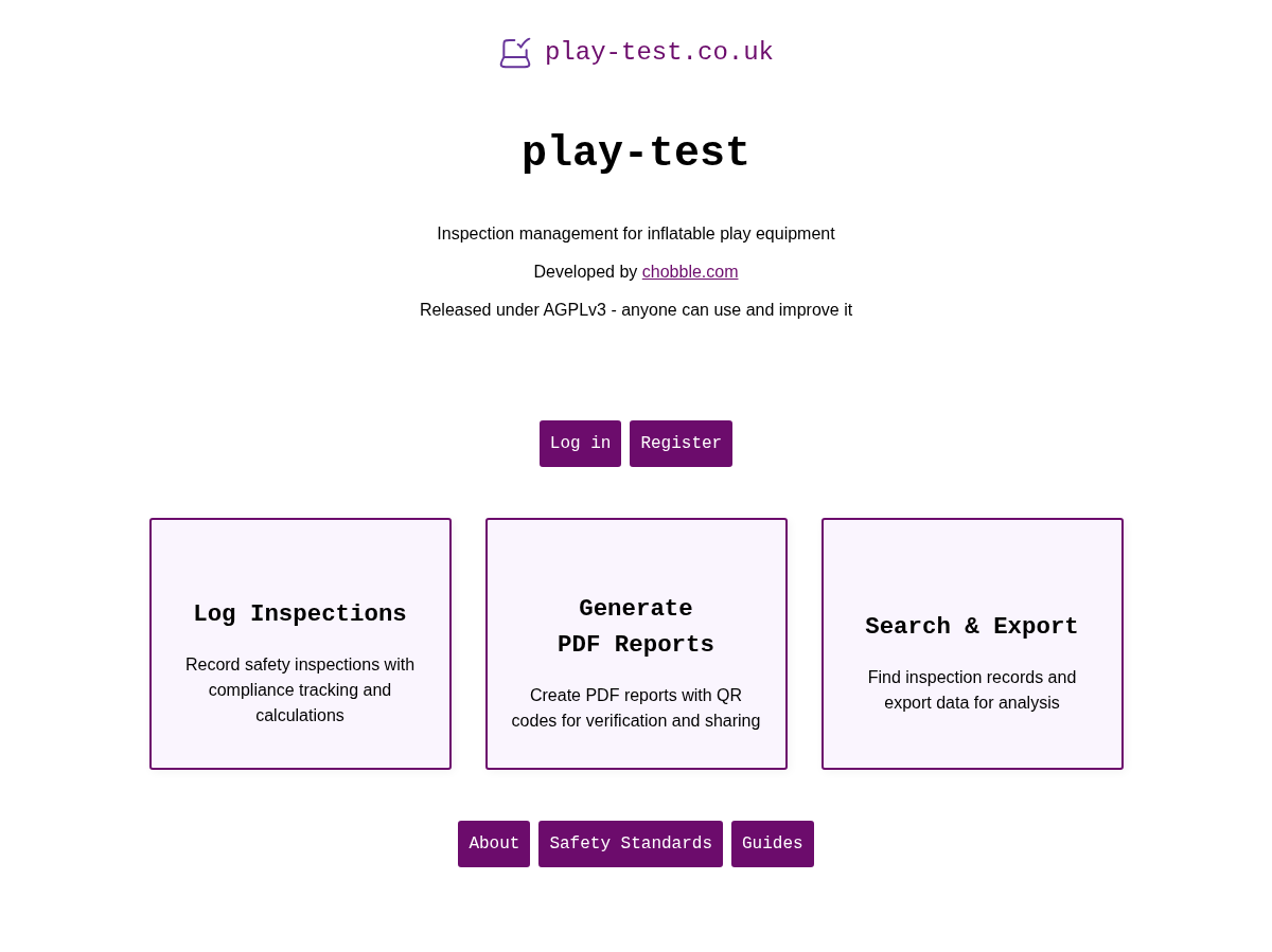 Home Page - Not Logged In