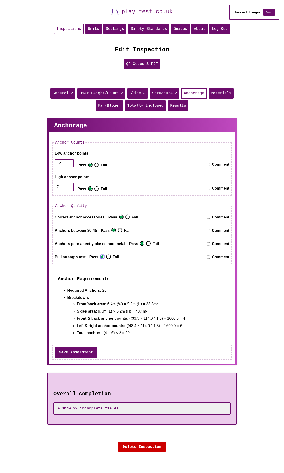 Anchorage Assessment - Filled